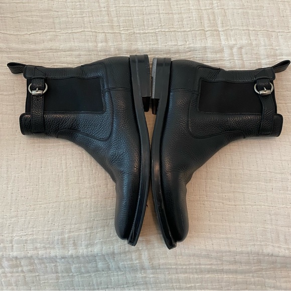 Authentic Gucci Men’s Leather Motorcycle Boot in Black, size 9.5 (like US 10D). - Picture 4 of 8